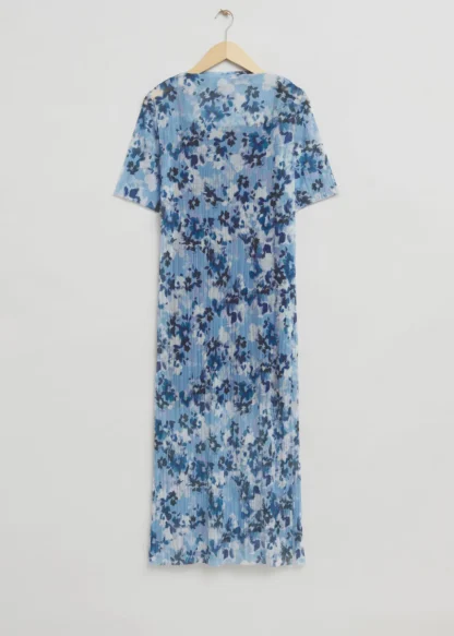 Printed Laser Cut Midi Dress | & Other Stories Discount