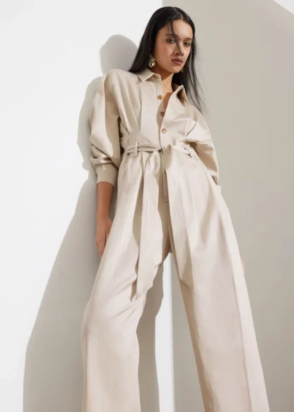 Relaxed Belted Jumpsuit | & Other Stories Hot