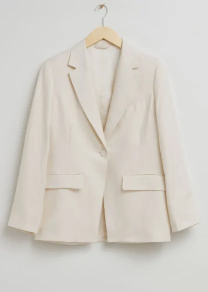 Relaxed Cut-Away Tailored Blazer | & Other Stories Hot