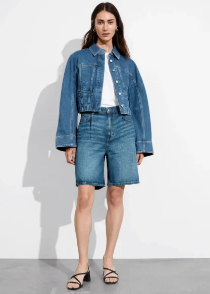 Relaxed Denim Shorts | & Other Stories Clearance