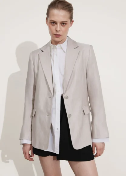 Relaxed Linen-Blend Blazer | & Other Stories New