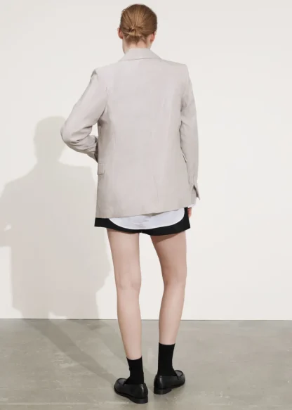 Relaxed Linen-Blend Blazer | & Other Stories New