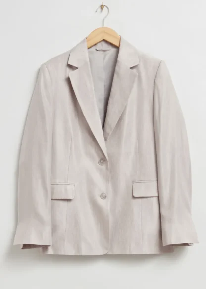 Relaxed Linen-Blend Blazer | & Other Stories New