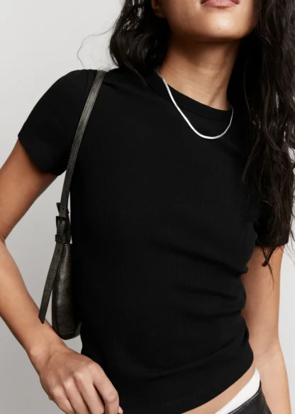 Ribbed Cropped T-Shirt | & Other Stories Online