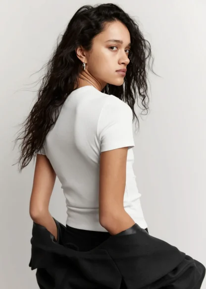 Ribbed Cropped T-Shirt | & Other Stories Online
