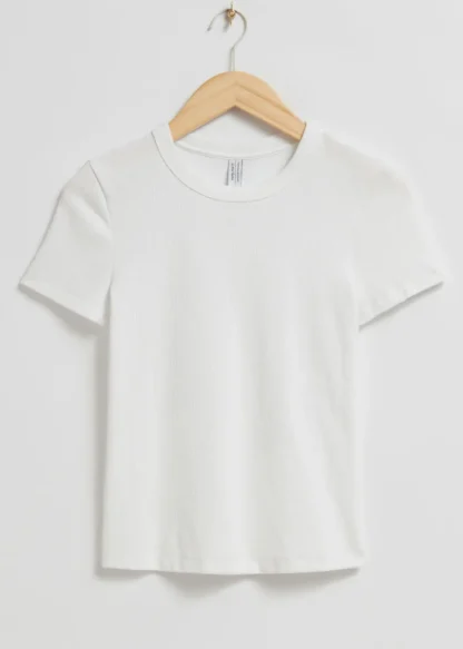Ribbed Cropped T-Shirt | & Other Stories Online