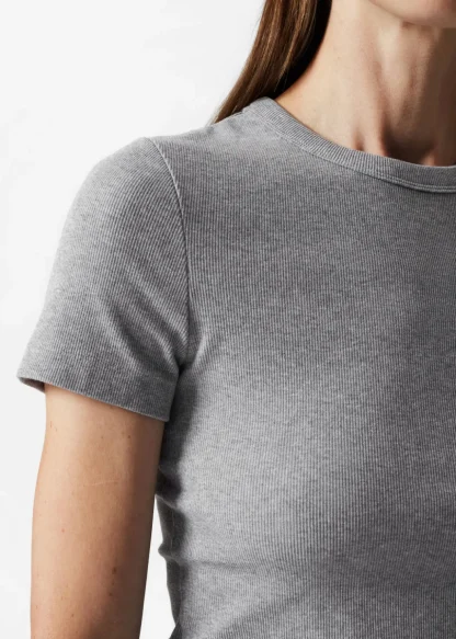 Ribbed Cropped T-Shirt | & Other Stories Online