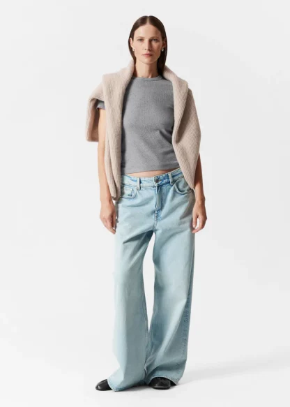 Ribbed Cropped T-Shirt | & Other Stories Online