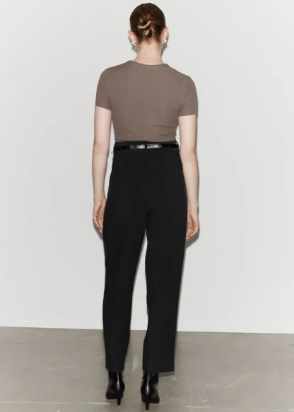 Ribbed Cropped T-Shirt | & Other Stories Online