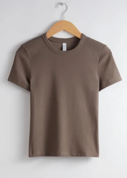 Ribbed Cropped T-Shirt | & Other Stories Online
