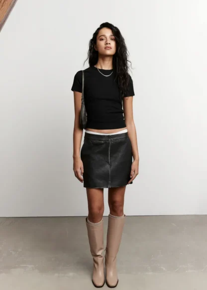 Ribbed Cropped T-Shirt | & Other Stories Online