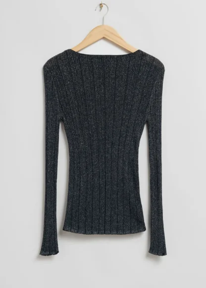 Ribbed Glitter Top | & Other Stories Sale