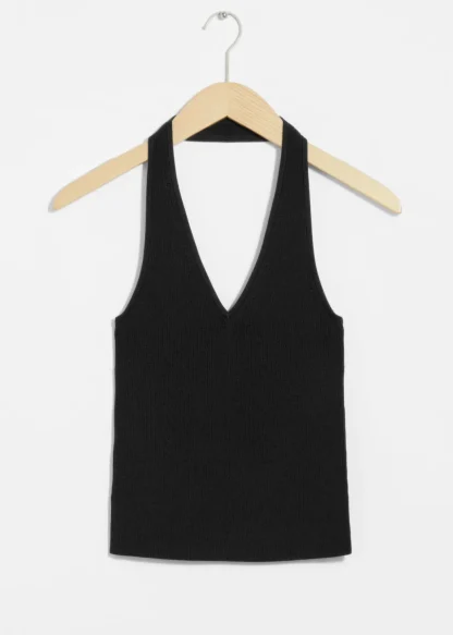 Ribbed Halterneck Top | & Other Stories Online