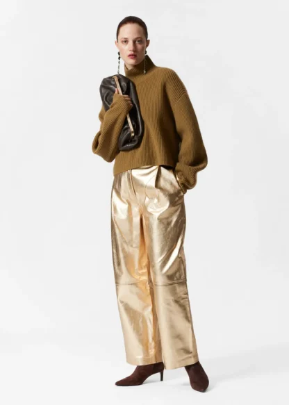 Rib-Knit Turtleneck Jumper | & Other Stories Clearance