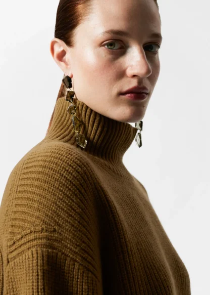 Rib-Knit Turtleneck Jumper | & Other Stories Clearance