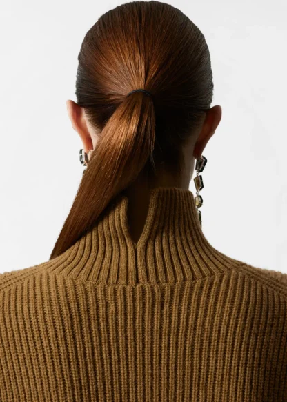Rib-Knit Turtleneck Jumper | & Other Stories Clearance
