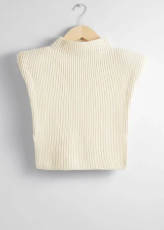 Rib-Knit Wool Bib | & Other Stories Fashion