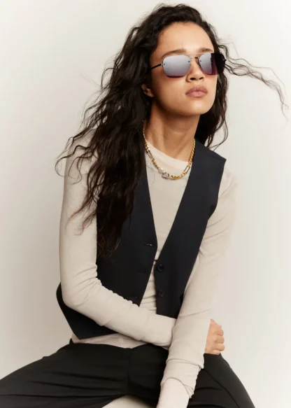 Rimless Aviator-Style Sunglasses | & Other Stories Online