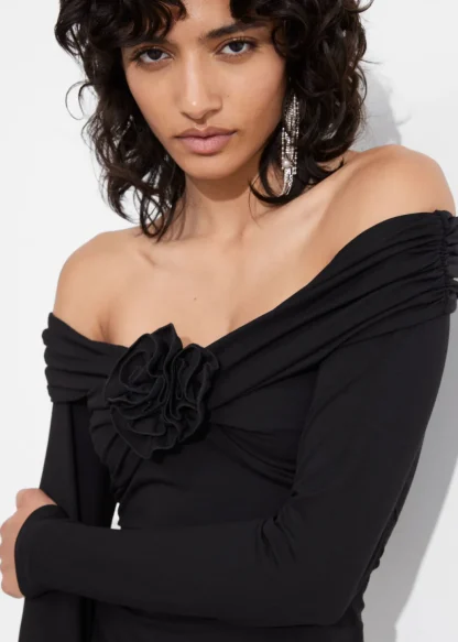 Ruched Off-Shoulder Top | & Other Stories Flash Sale