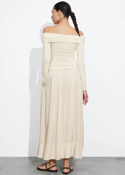 Ruched Off-Shoulder Top | & Other Stories Flash Sale