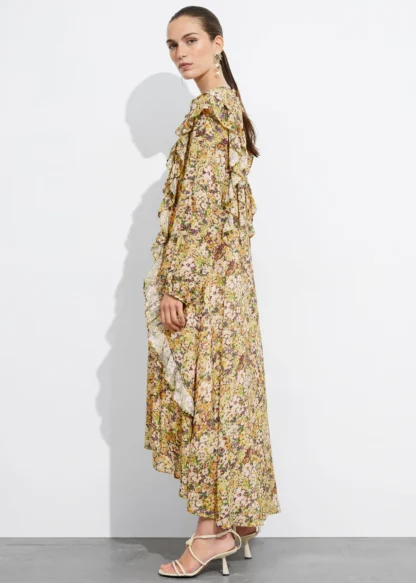 Ruffle-Trimmed Midi Dress | & Other Stories Online