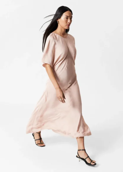 Satin Midi Dress | & Other Stories Clearance