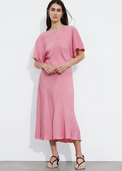 Satin Midi Dress | & Other Stories Clearance