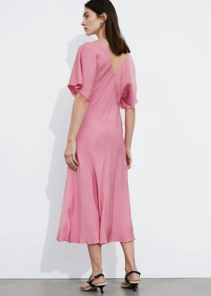 Satin Midi Dress | & Other Stories Clearance