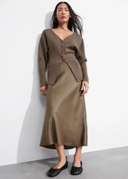 Satin Midi Skirt | & Other Stories Outlet