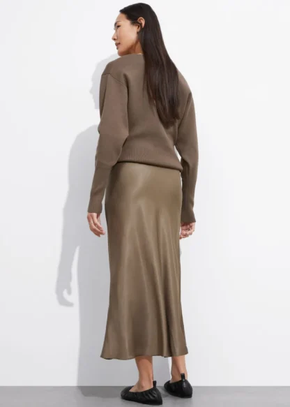 Satin Midi Skirt | & Other Stories Outlet