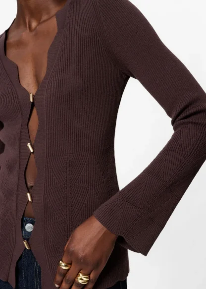Scalloped Merino-Blend Cardigan | & Other Stories Online