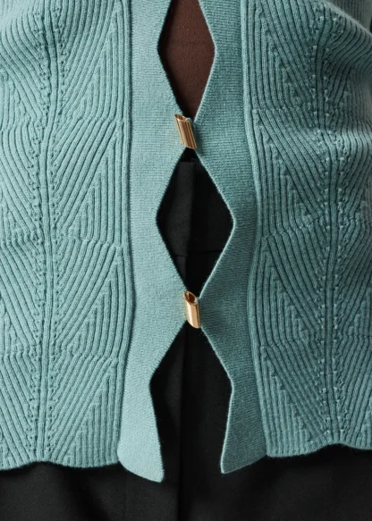 Scalloped Merino-Blend Cardigan | & Other Stories Online