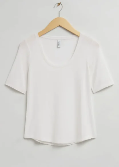 Scoop Neck T-Shirt | & Other Stories Cheap
