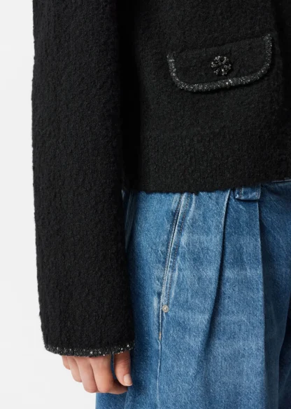 Sequin-Trimmed Cardigan | & Other Stories Store