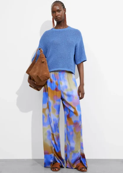 Sheer Rib-Knit T-Shirt | & Other Stories Best Sale