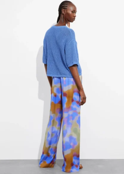 Sheer Rib-Knit T-Shirt | & Other Stories Best Sale