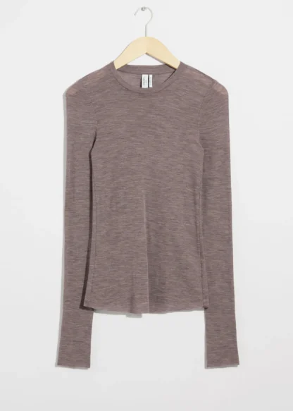Sheer Wool Top | & Other Stories Discount