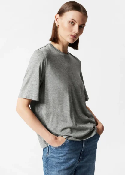 Silk-Blend T-Shirt | & Other Stories Best Sale