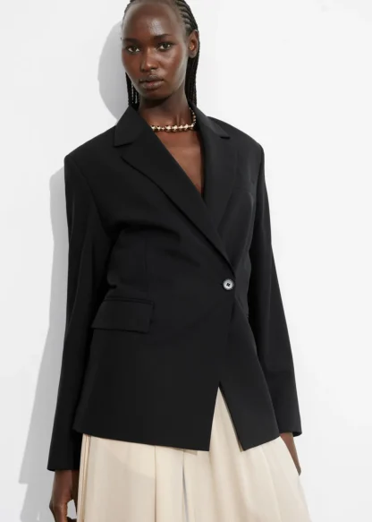 Single-Breasted Wool Blazer | & Other Stories Flash Sale