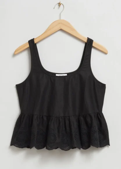 Sleeveless Broderie Anglaise Top | & Other Stories Shop