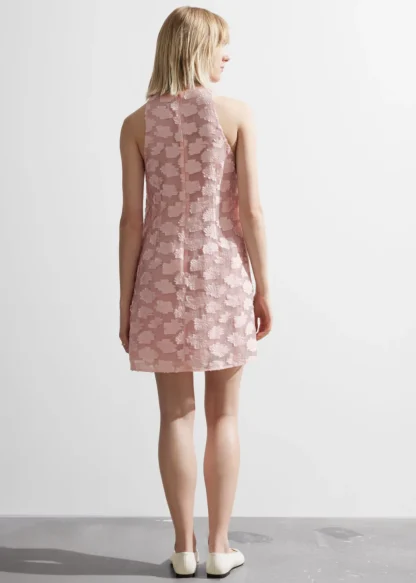 Sleeveless Jacquard Mini Dress | & Other Stories Cheap
