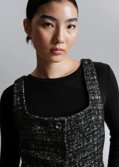 Sleeveless Tweed Mini Dress | & Other Stories Store