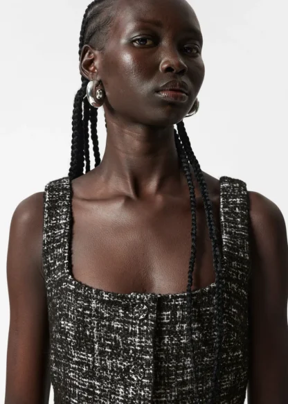 Sleeveless Tweed Mini Dress | & Other Stories Store