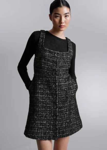 Sleeveless Tweed Mini Dress | & Other Stories Store