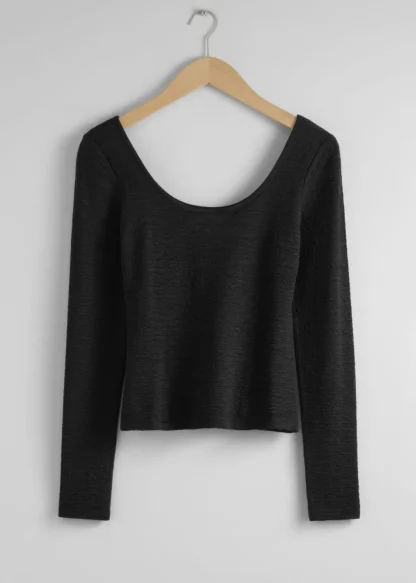 Slim Textured Top | & Other Stories Outlet