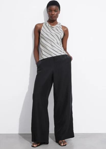 Slim-Fit Cowl Neck Top | & Other Stories Cheap