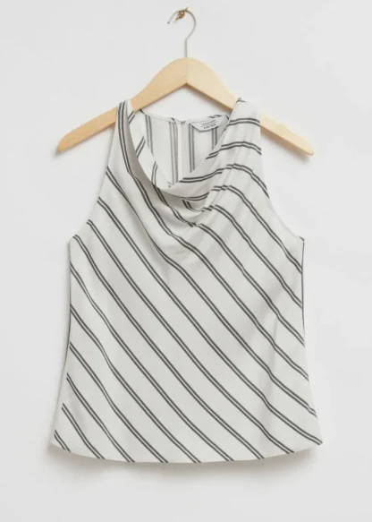 Slim-Fit Cowl Neck Top | & Other Stories Cheap
