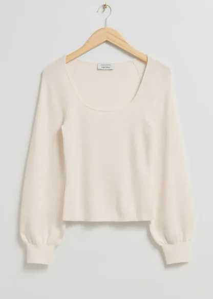 Slim-Fit Soft Knit Top | & Other Stories New