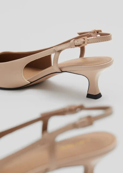 Slingback Leather Pumps | & Other Stories Discount
