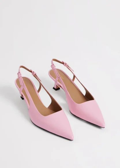 Slingback Leather Pumps | & Other Stories Discount